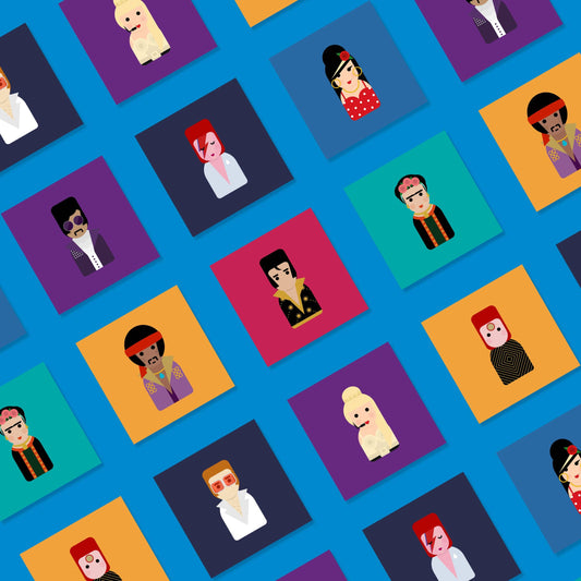 A6 Greeting card - Inspired by Harry Styles - blank inside