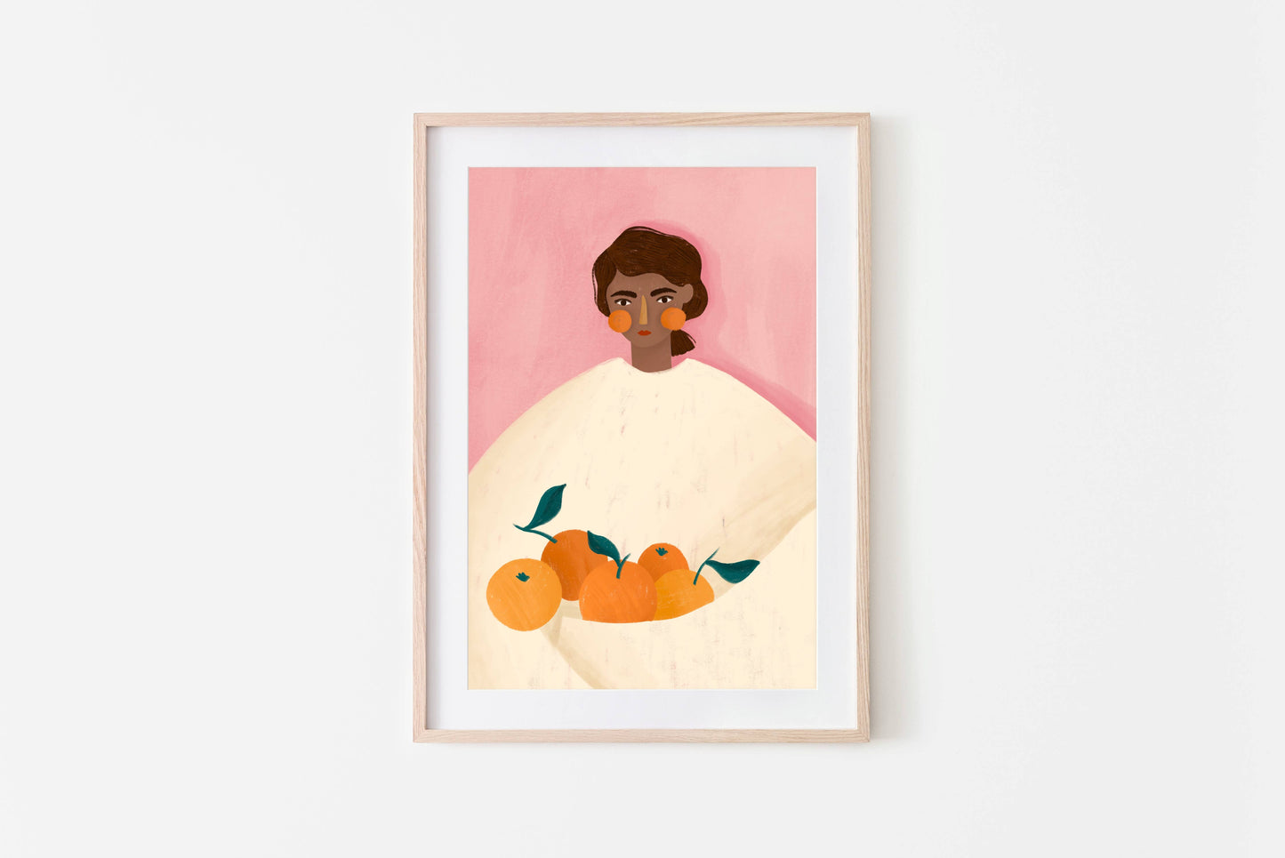 The Woman With The Oranges - Art Print