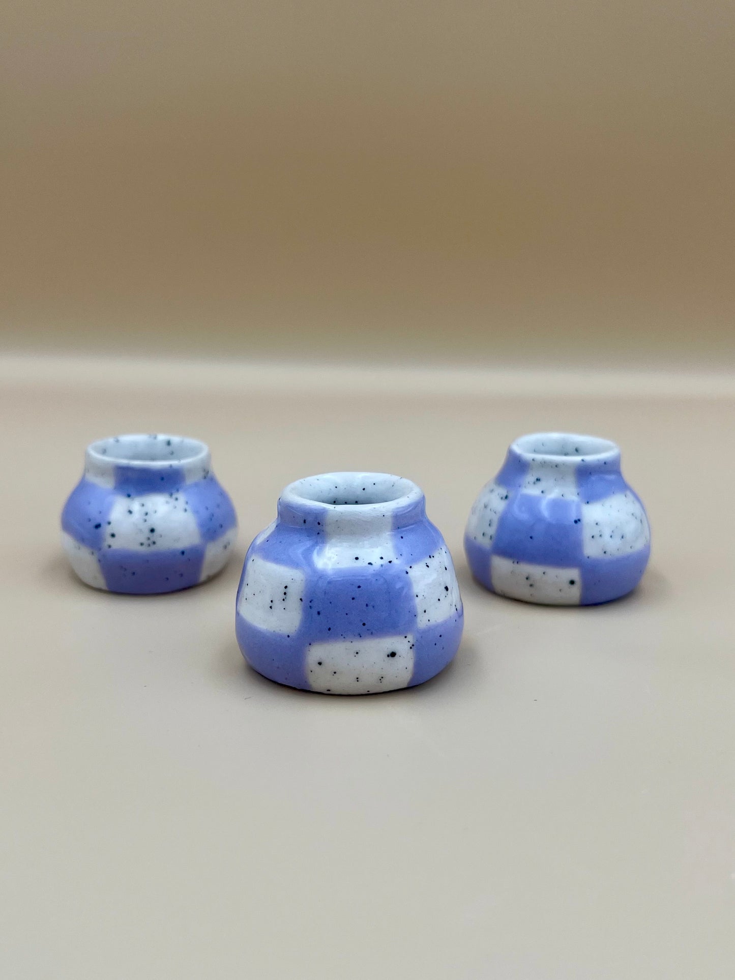 Miniature ceramic vase