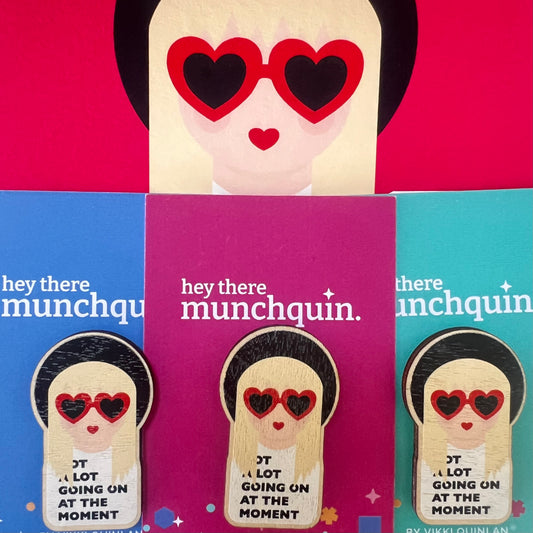 wooden Taylor Swift Pin