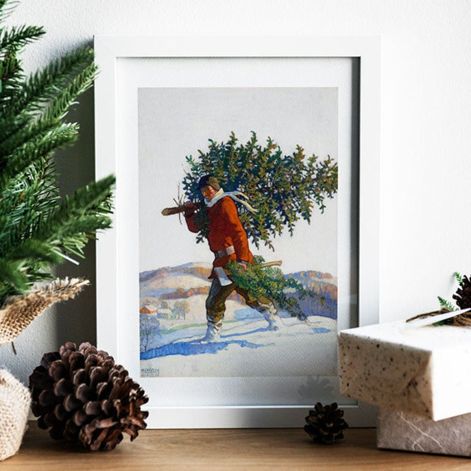 Christmas Tree Art Print