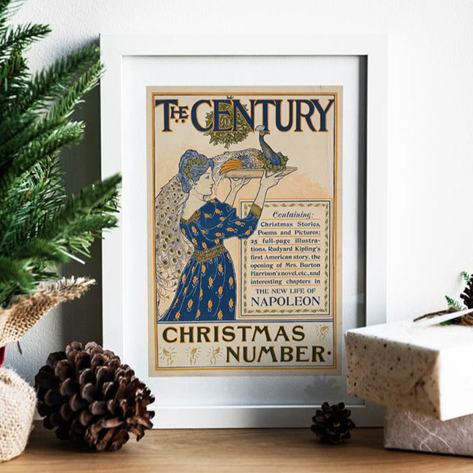 The Century Christmas Number Art Print