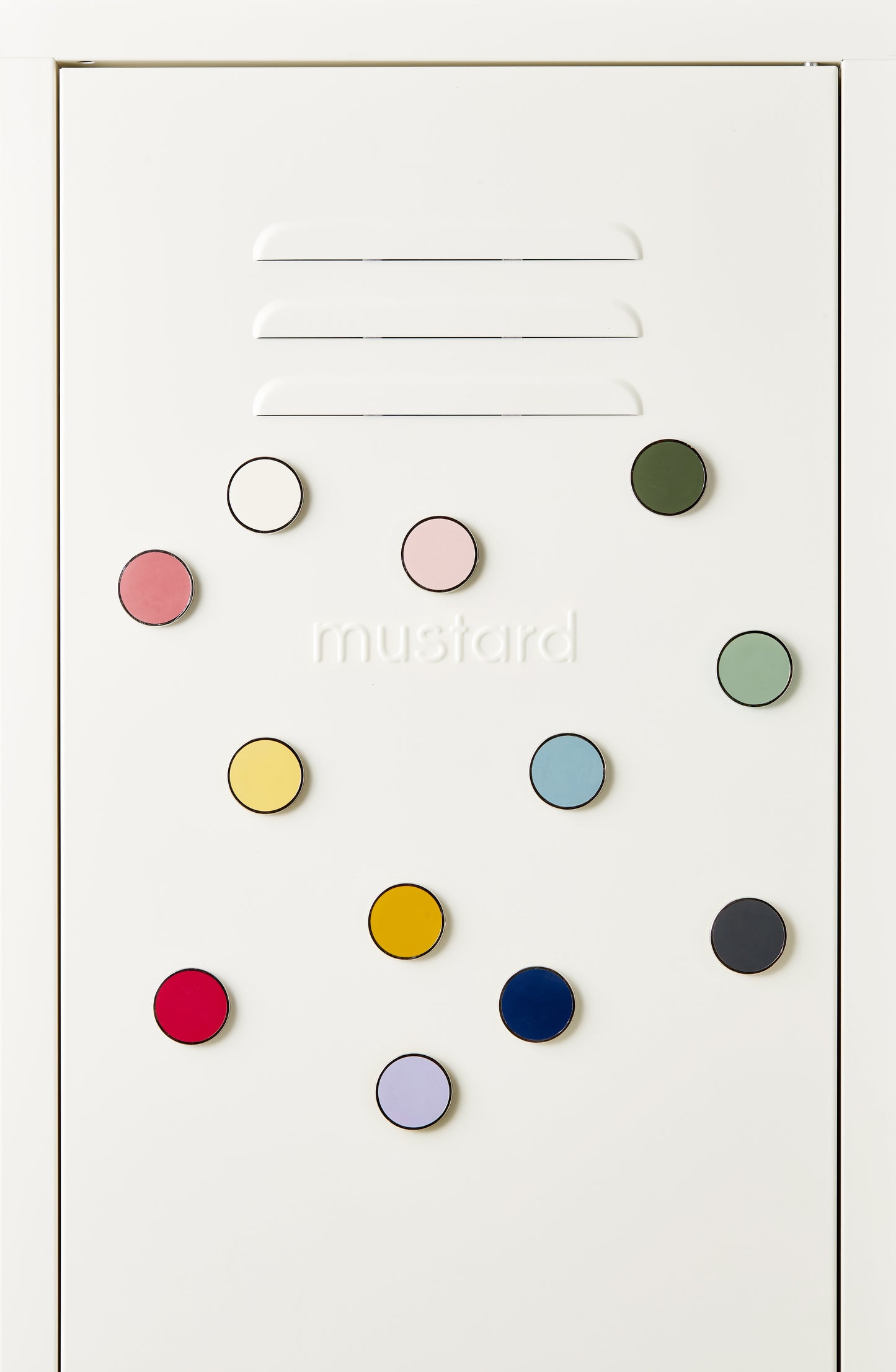 The Buttons (Pack of 6) Mustard Made