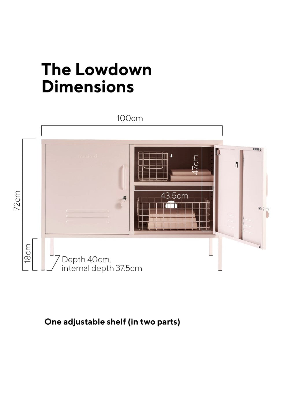 The Lowdown - Blush Pink