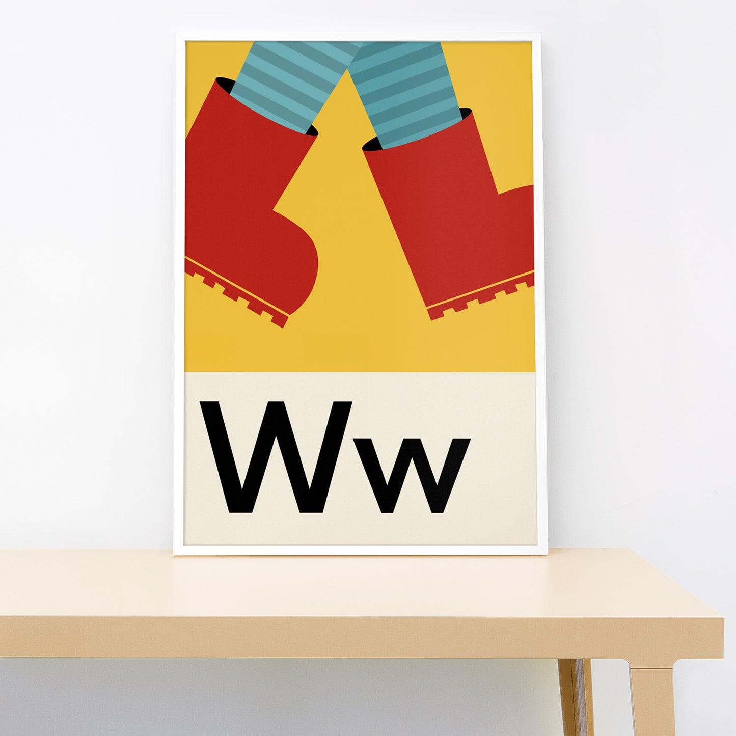 Wellies print