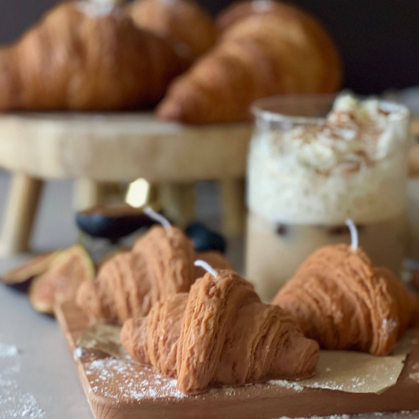 Soy Wax Croissant Candle