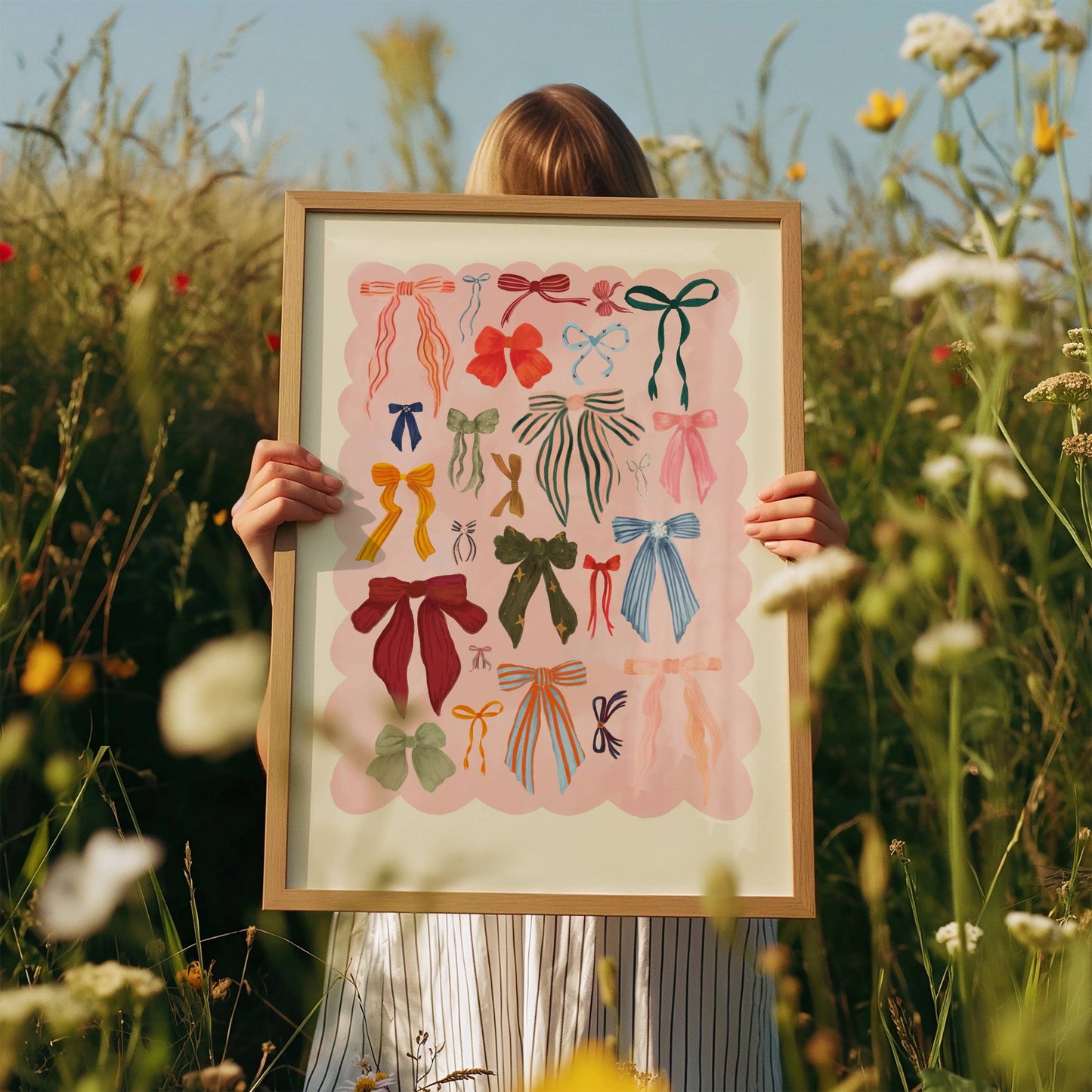 Coquette,Bow Art Print