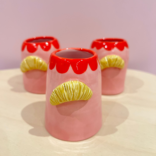 Croissant Ceramic Vase