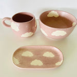 Load image into Gallery viewer, Pink Cloud Ceramic Bowl
