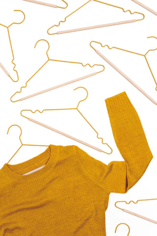Adult Top Hanger In Mustard