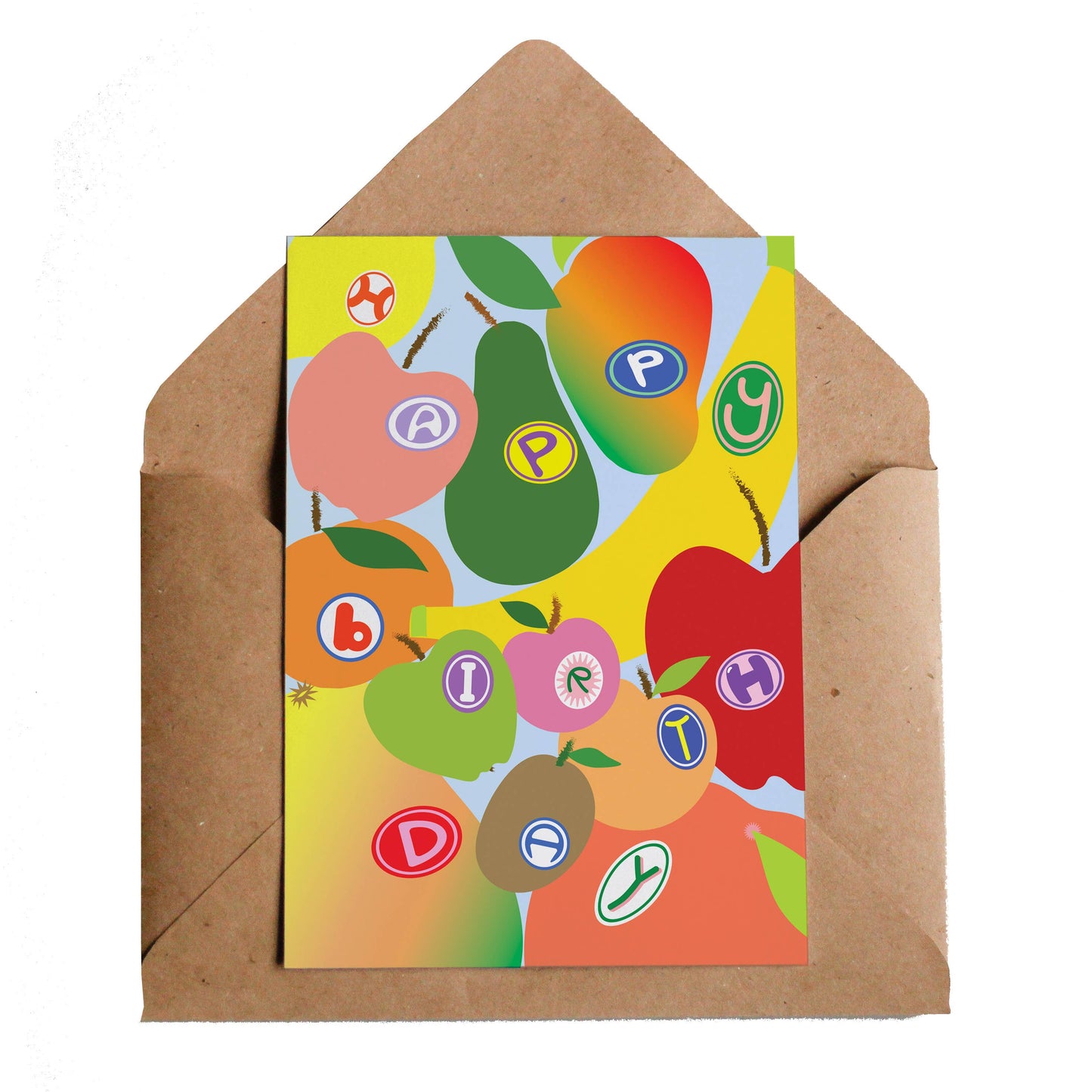 Birthday Fruits Card