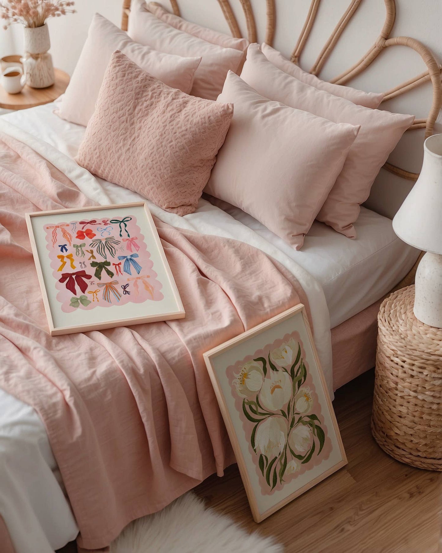 Coquette,Bow Art Print