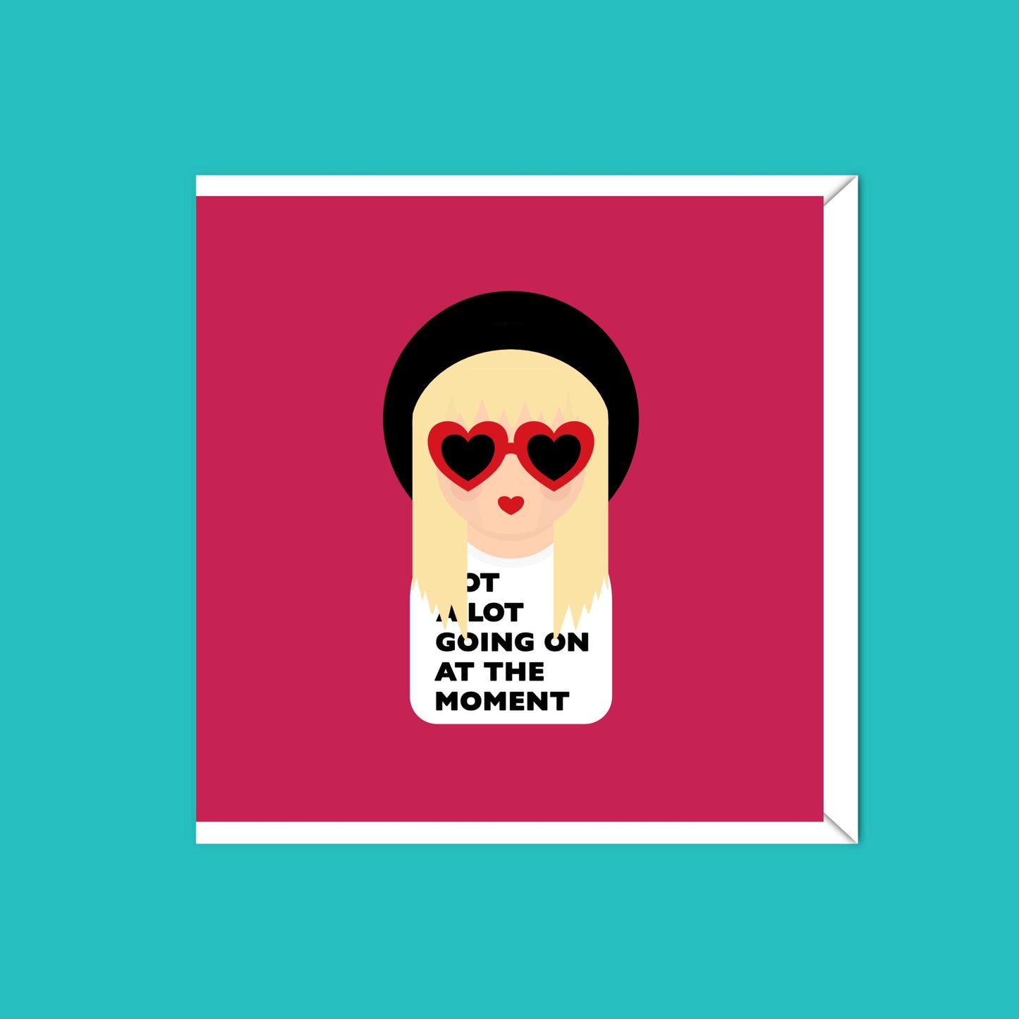 Greeting card - Inspired by Taylor Swift - blank inside