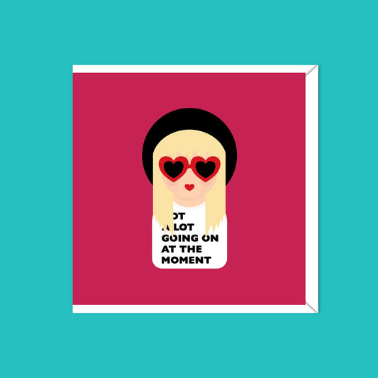 Greeting card - Inspired by Taylor Swift - blank inside