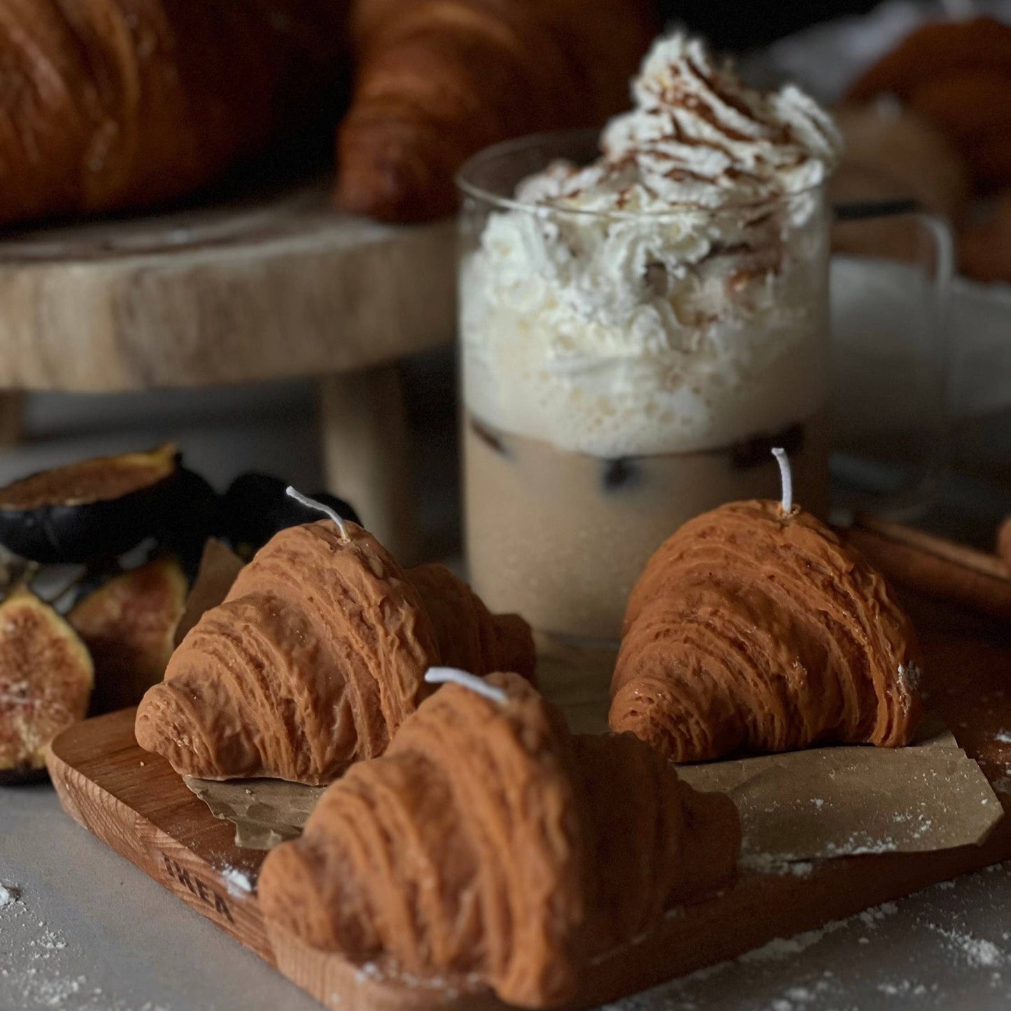 Soy Wax Croissant Candle