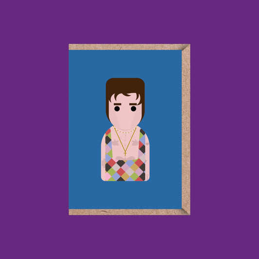 A6 Greeting card - Inspired by Harry Styles - blank inside