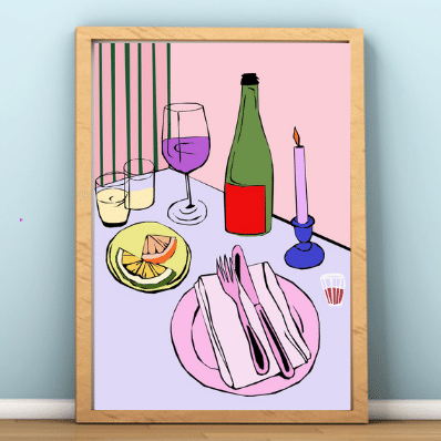 Dine in Print