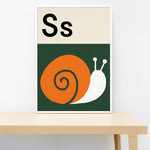 Load image into Gallery viewer, Snail Print