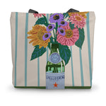 Load image into Gallery viewer, San Pellegrino Blooms Canvas Tote Bag