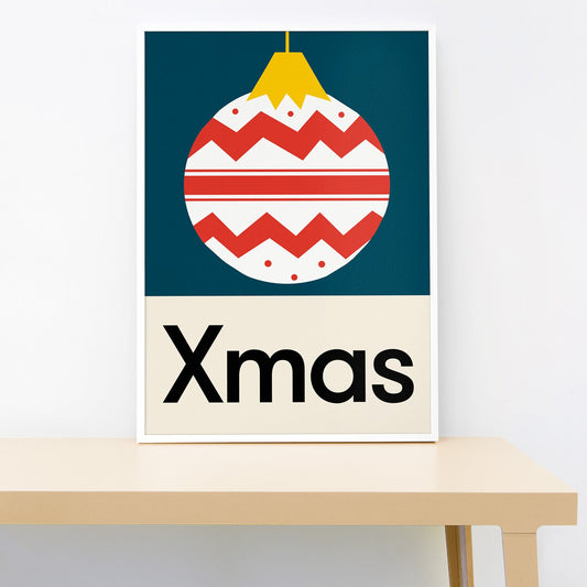 Print - Christmas bauble by Lorna Freytag