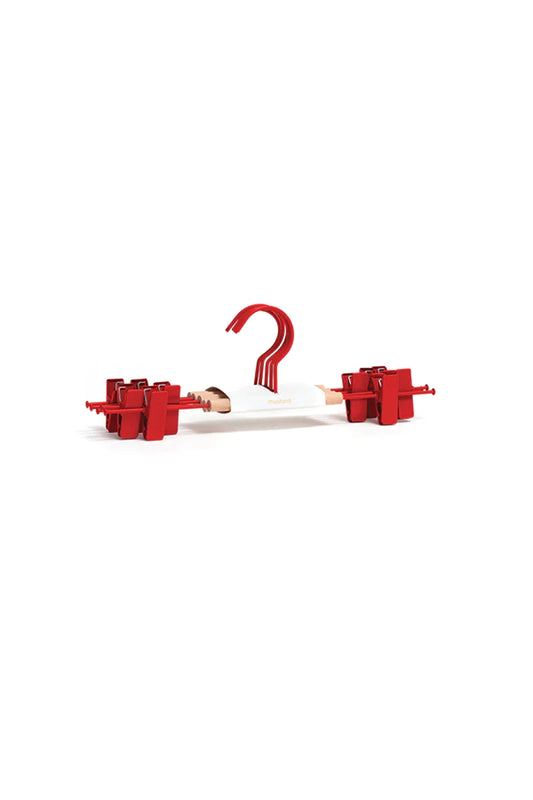 Adult Clip Hangers In  Poppy