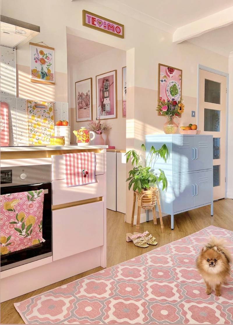 Print - Bright Blooms & Lemons