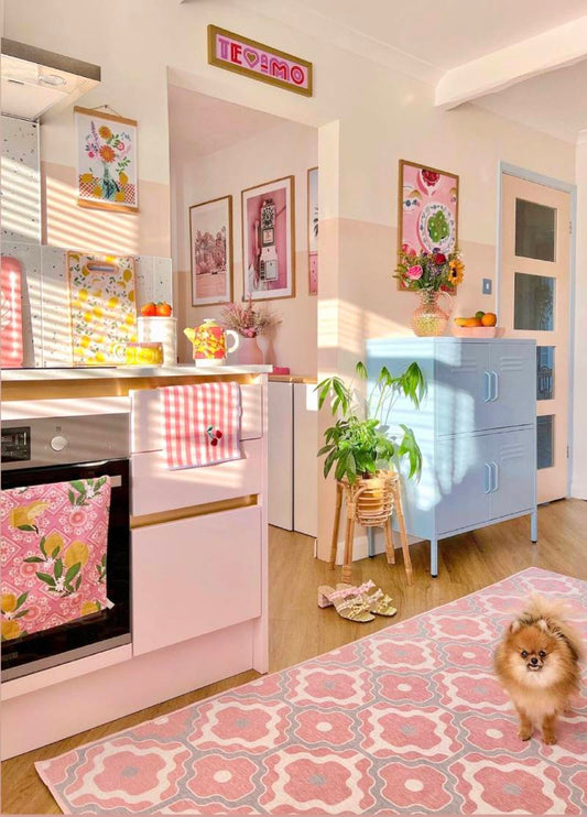 Print - Bright Blooms & Lemons