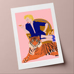 Load image into Gallery viewer, Print - Marilyn with Tiger