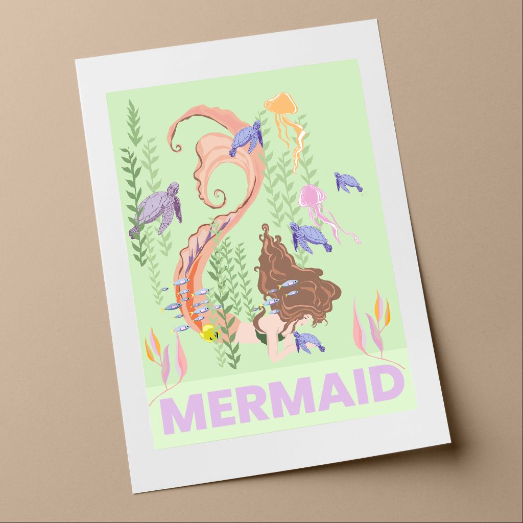 Print - Mermaid