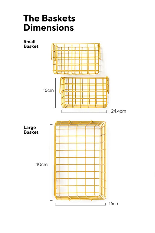 Baskets - Mustard