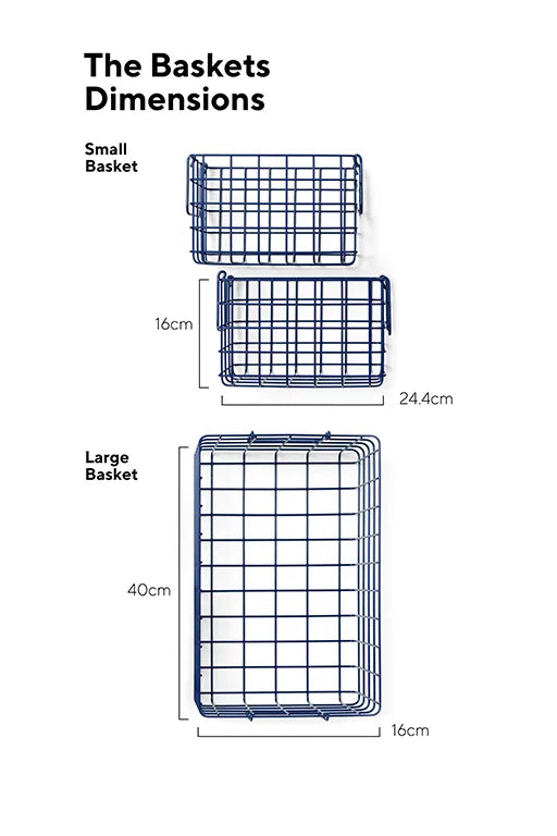 Baskets - Navy
