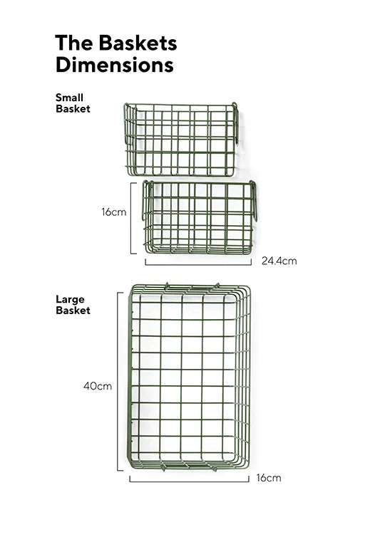 Baskets - Olive