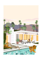Load image into Gallery viewer, Print - Palm Springs With Tigers
