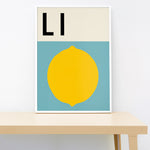 Load image into Gallery viewer, Lemon print