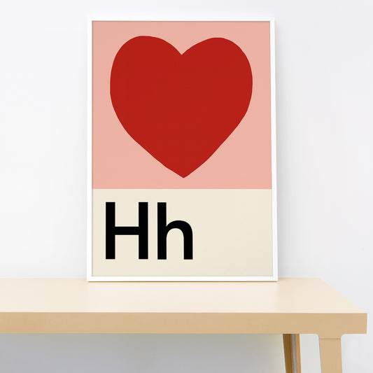 Heart print