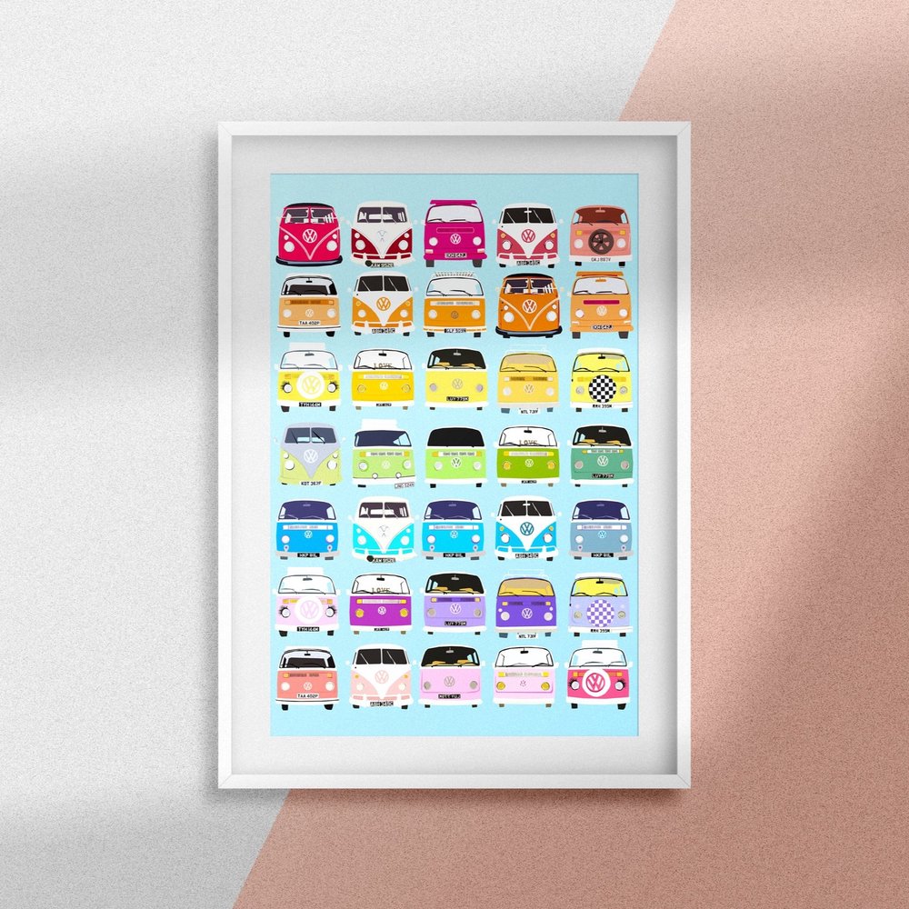 Print - Campervan
