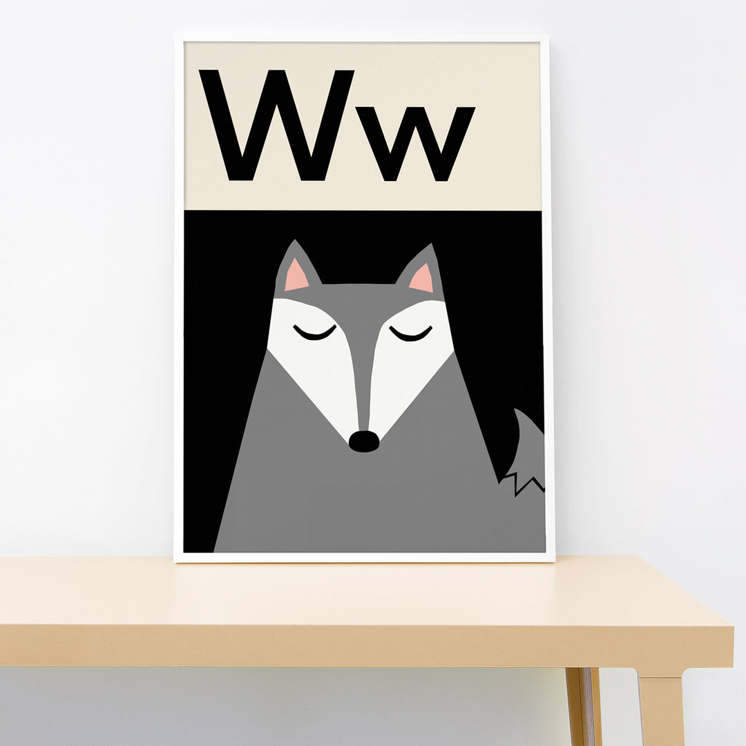 Wolf  print