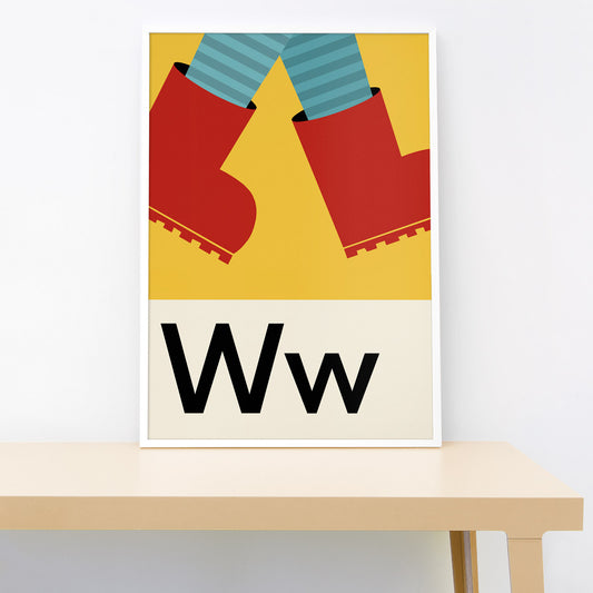 Wellies print