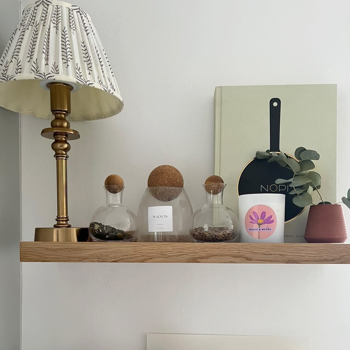 Mauve And Mocha Candle