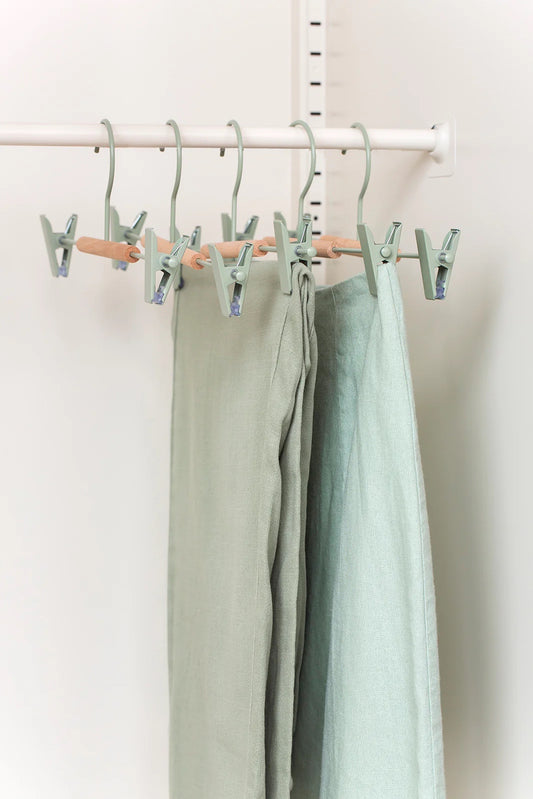 Adult Clip Hangers In Sage