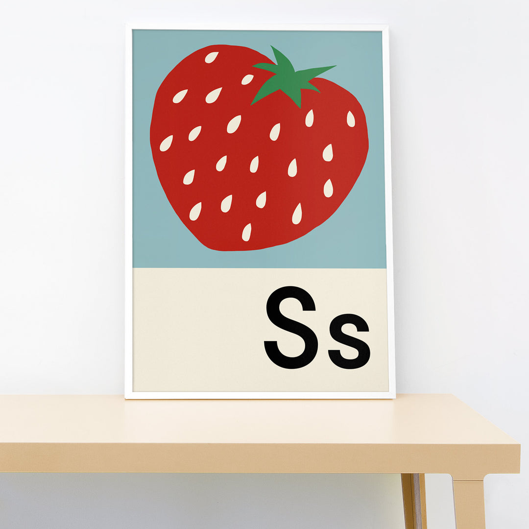Strawberry print