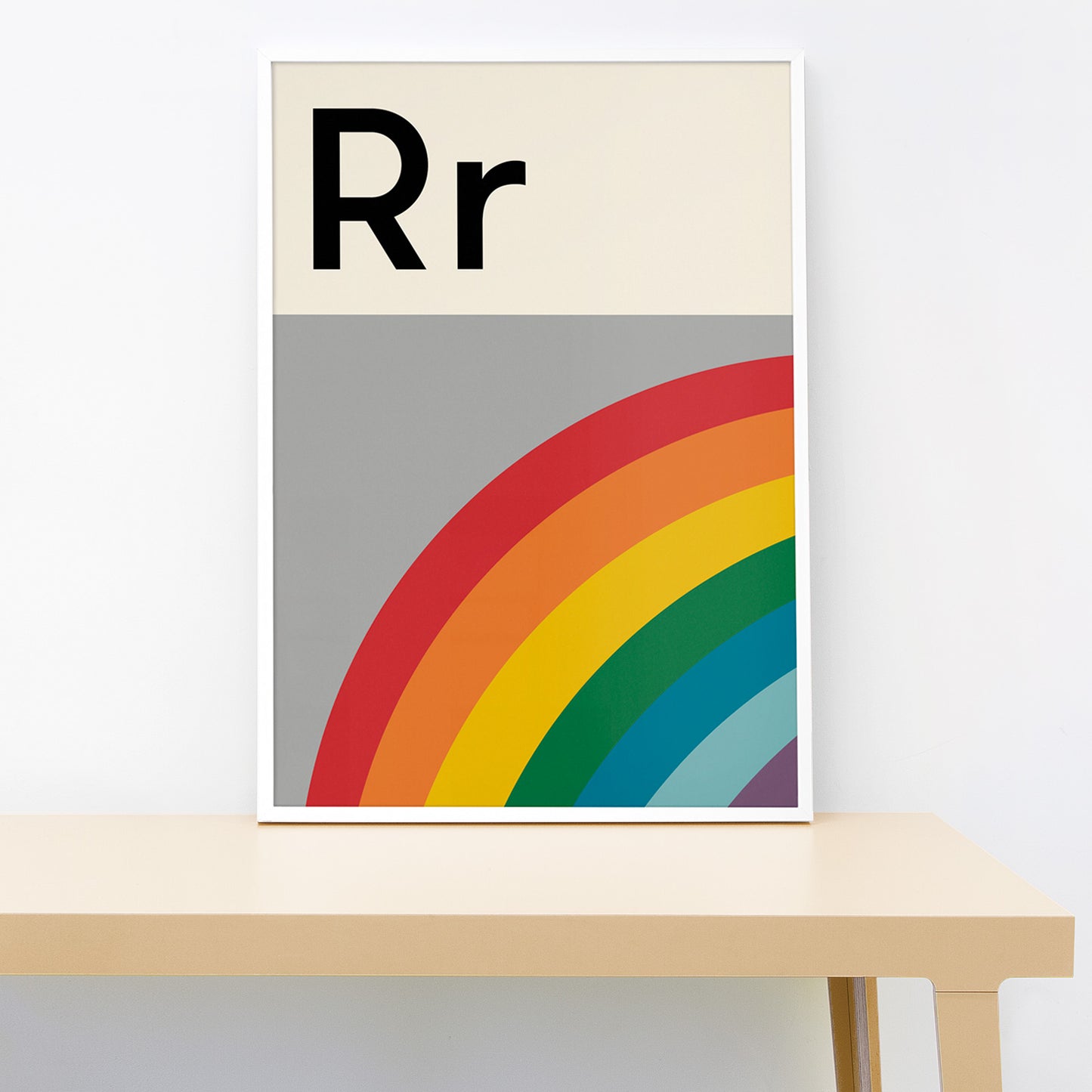 Rainbow print