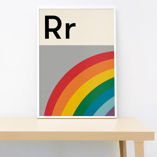 Rainbow print
