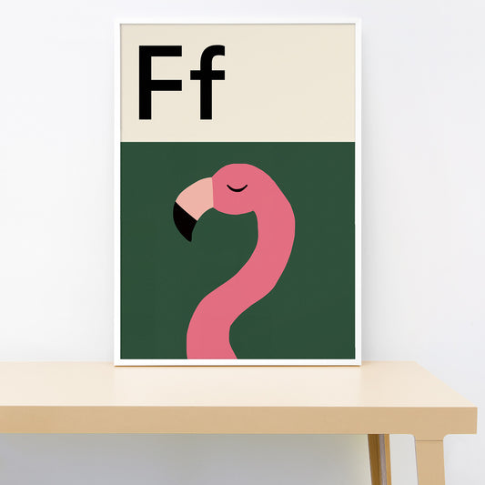 Flamingo print
