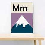 Load image into Gallery viewer, Mountain print
