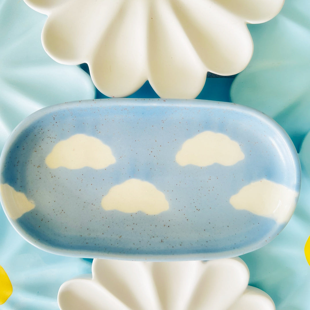 Clouds Ceramic Dish