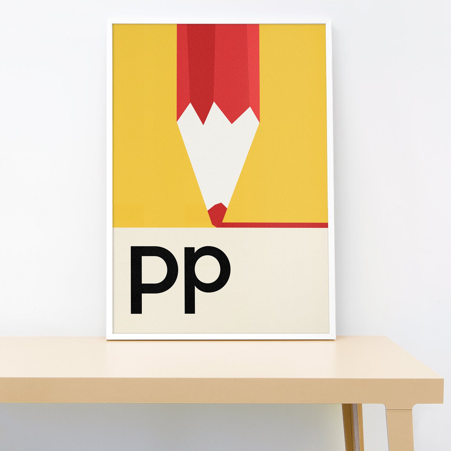 Pencil print