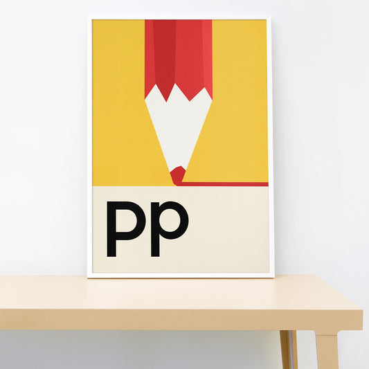 Pencil print