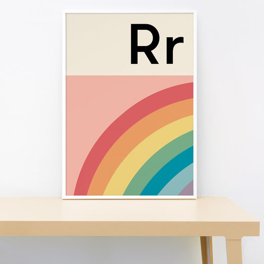 Rainbow print