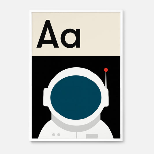 Astronaut print